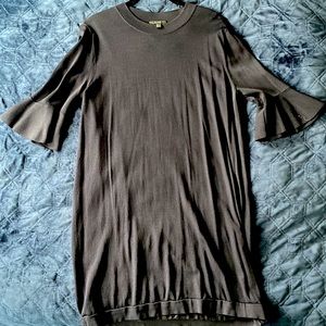 COS Ruffle sleeve mini dress